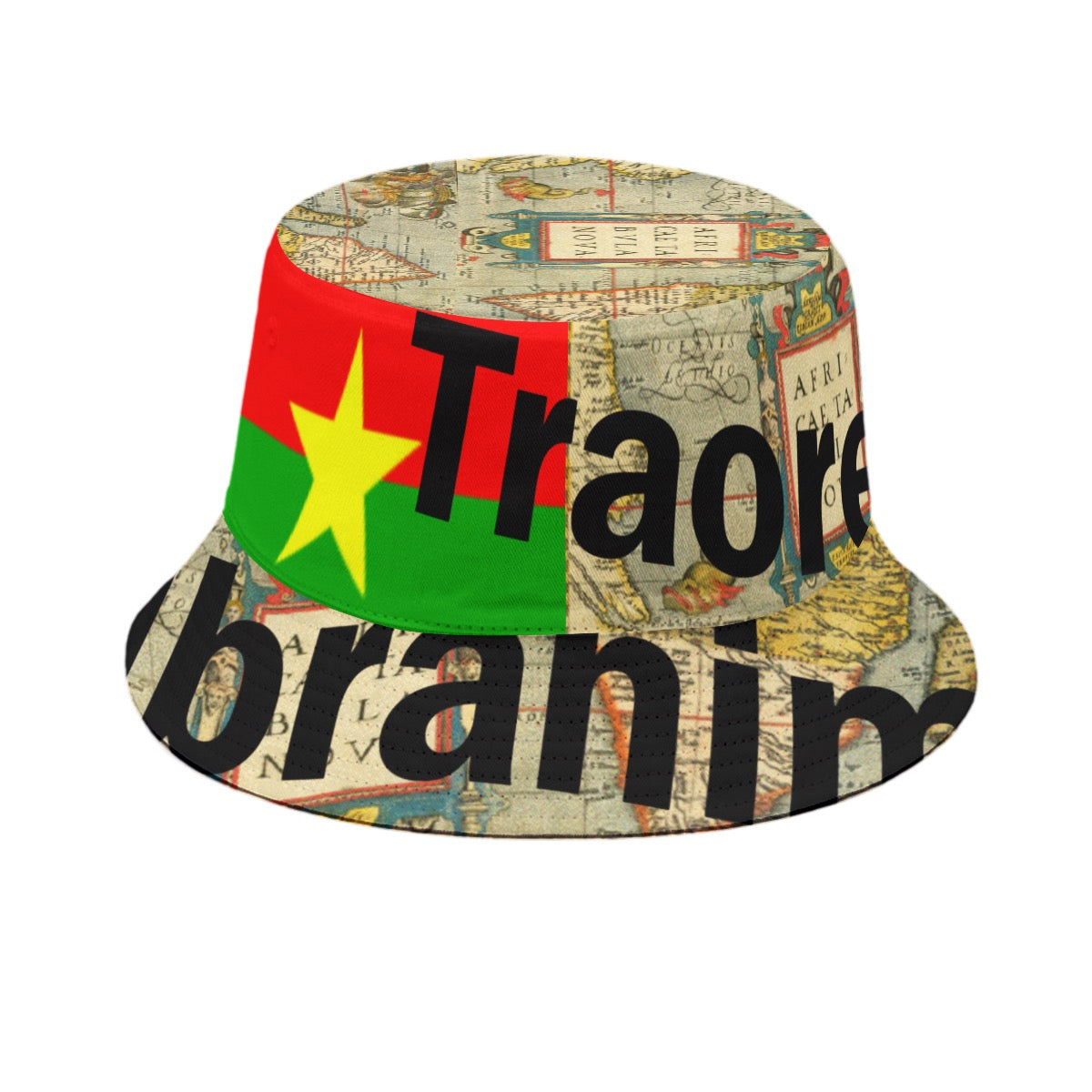 GODDI Medium Ancient African Map Men’s Bucket Hat