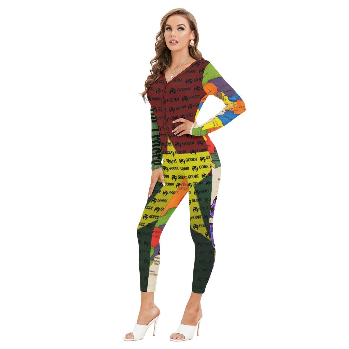 Goddi Jumpsuit Romper Africa’s 54 Countries