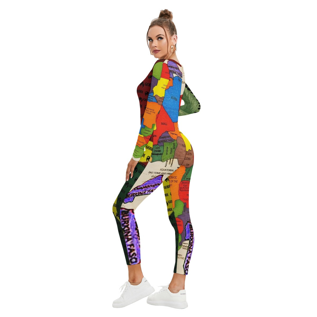 Goddi Jumpsuit Romper Africa’s 54 Countries