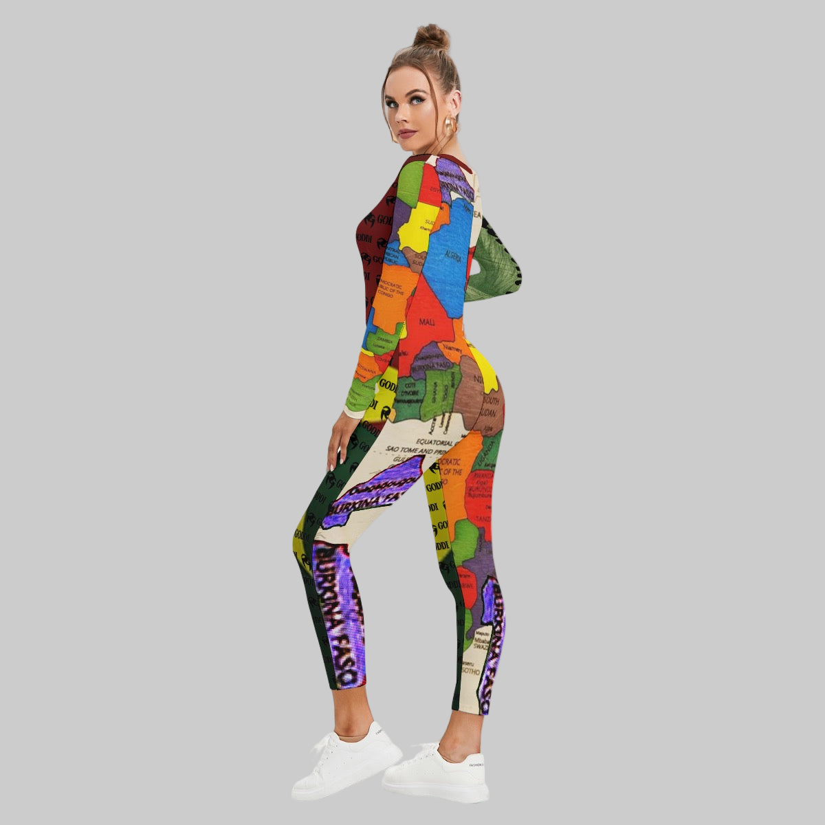 Goddi Jumpsuit Romper Africa’s 54 Countries