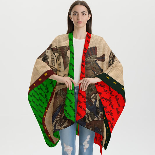 The Exodus Goddi Ibrahim Traore History In Motion Shawl