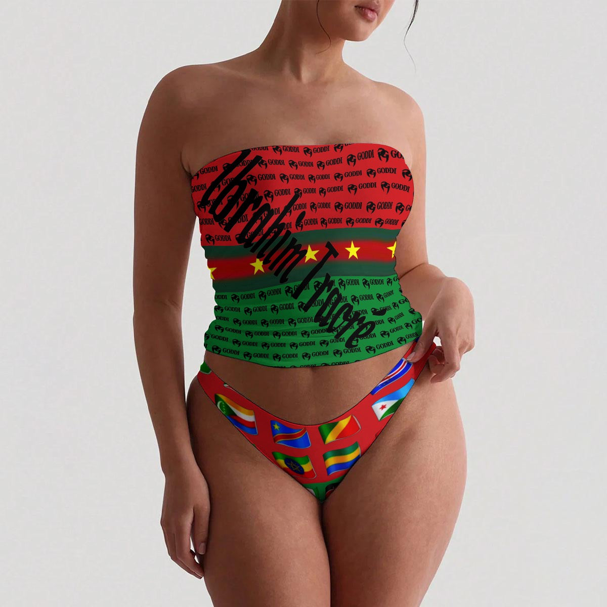 The Great Divide Bandage & Bandeau Set