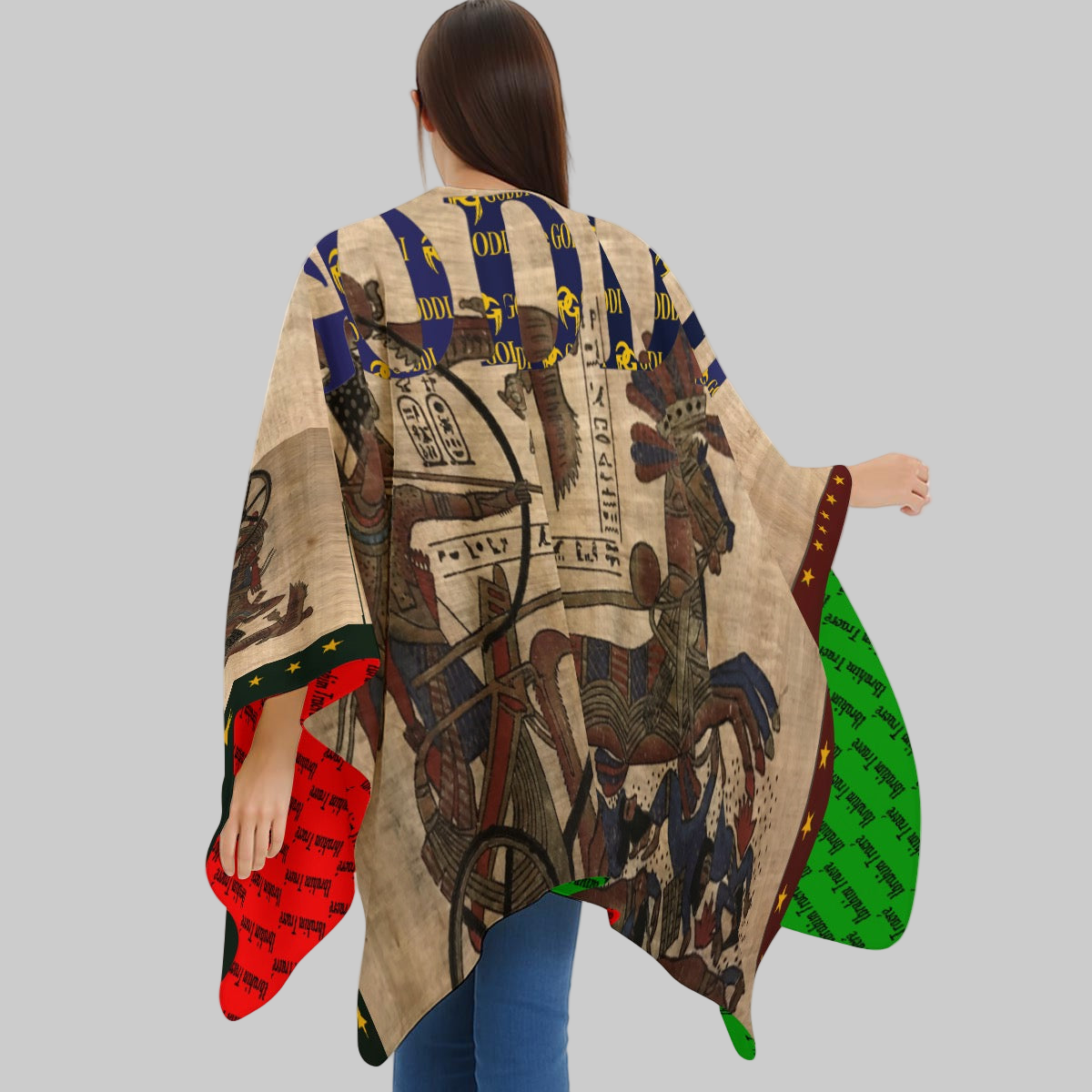 The Exodus Goddi Ibrahim Traore History In Motion Shawl