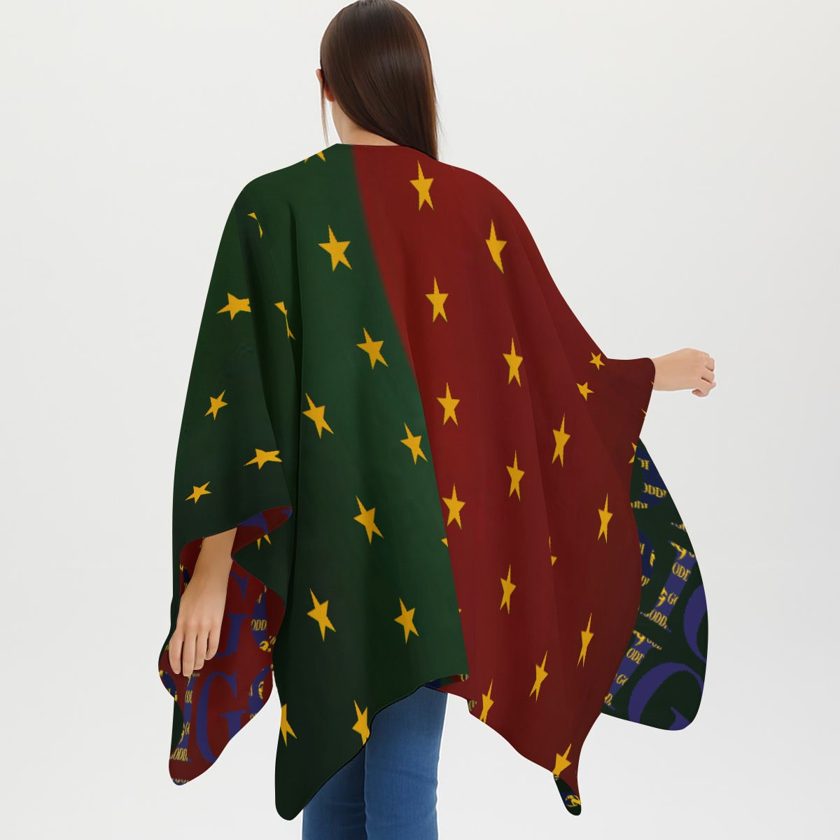 All-Over Print All-Season Soft Touch Shawl